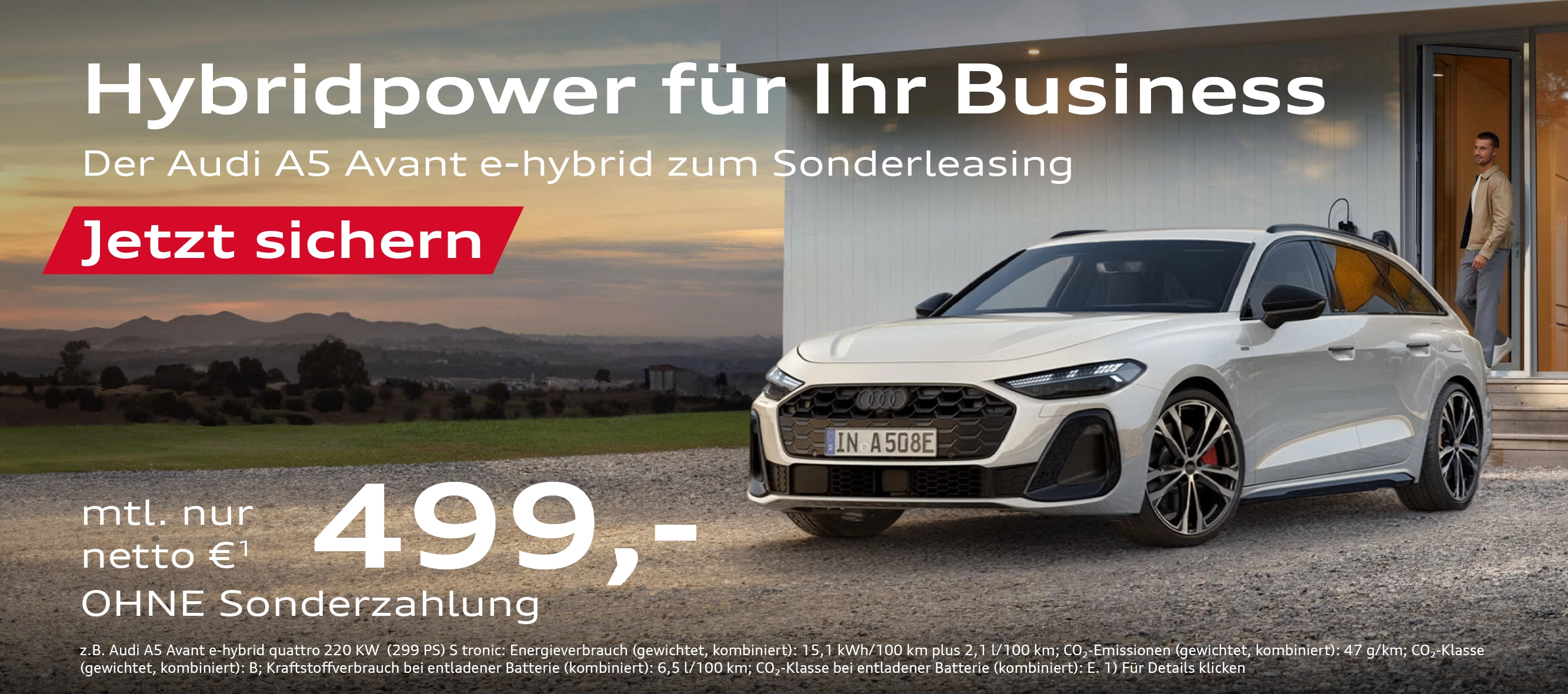 Audi A5 Avant e-Hybrid Gewerbe