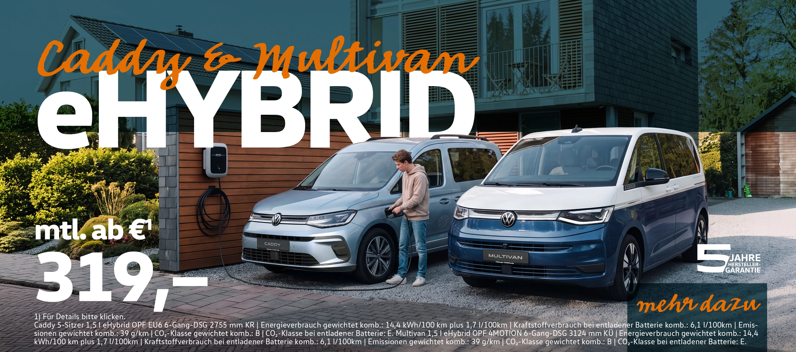 VW Caddy Multivan Aktion