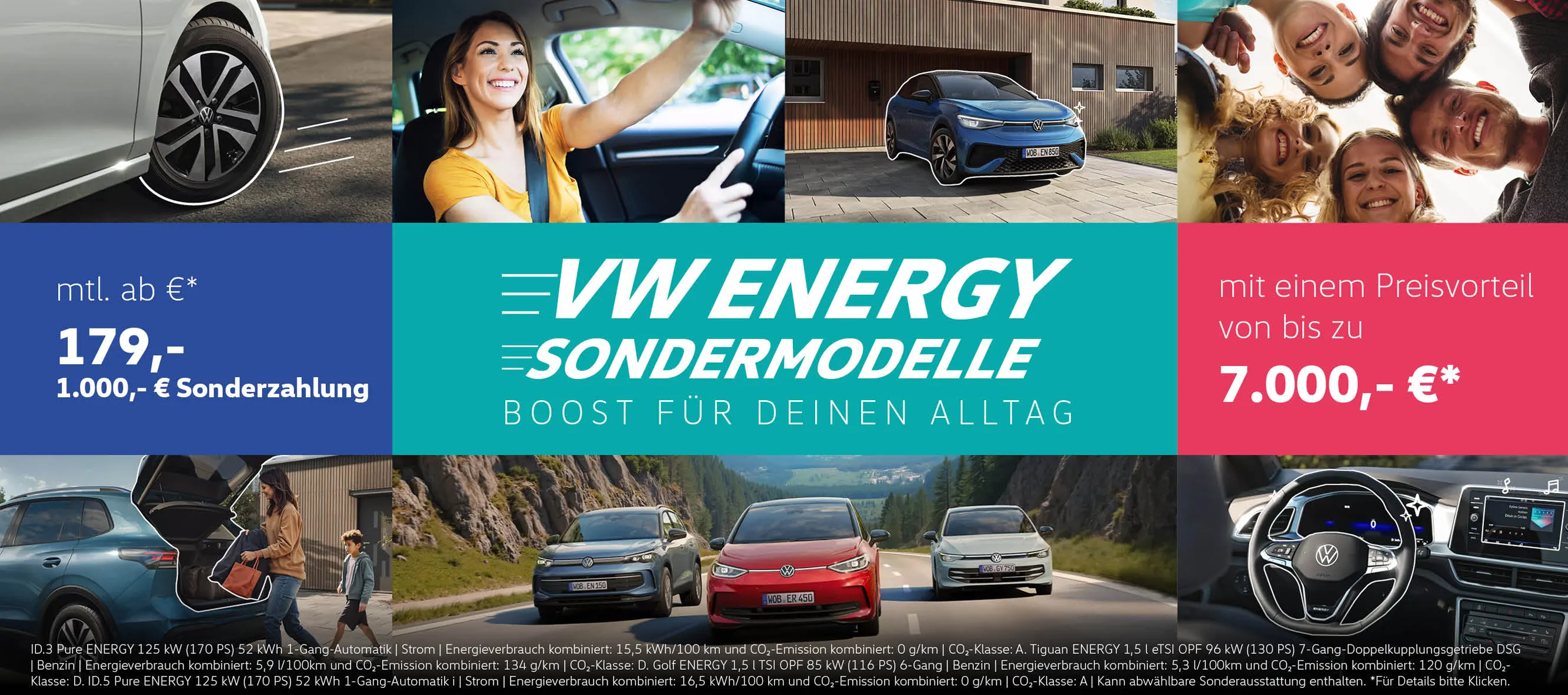VW ENERGY Sondermodelle
