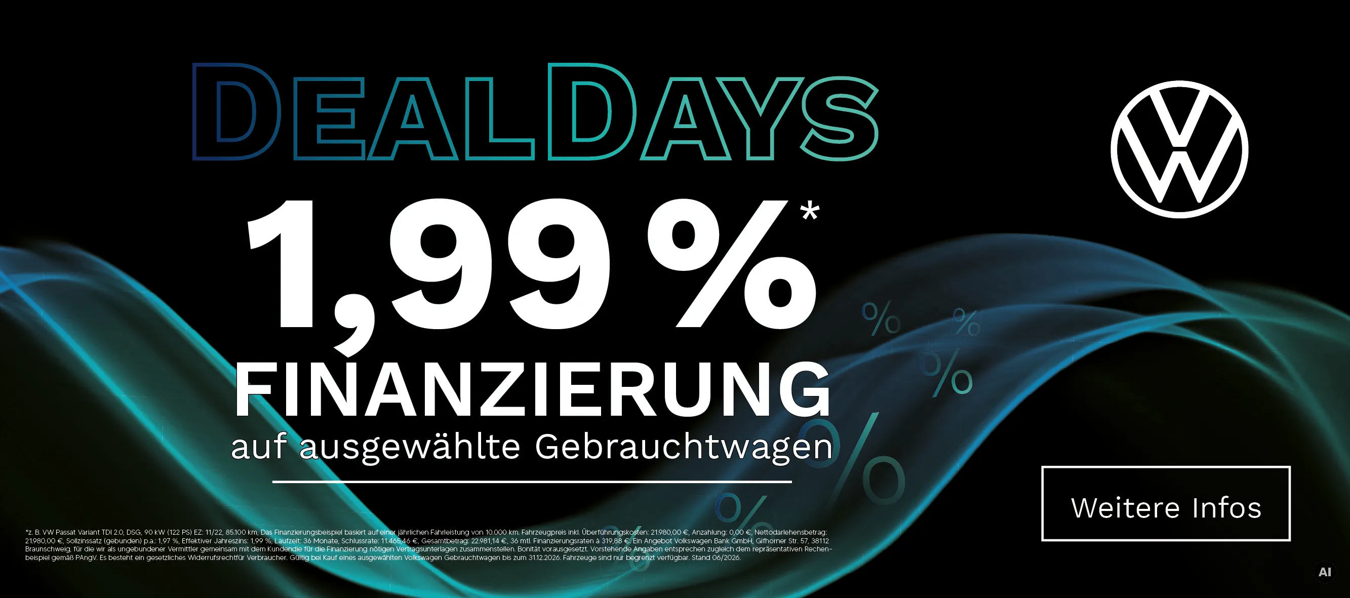Online 1,99% Deal Days 