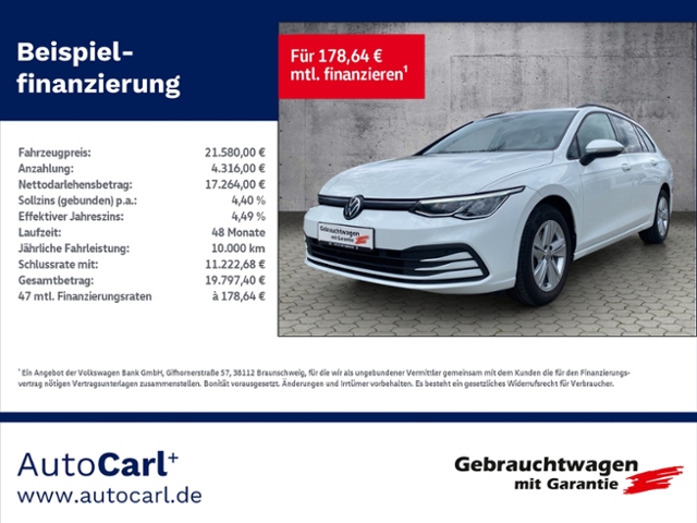 Golf VIII Variant Life 2.0 TDI DSG BusinessPre./