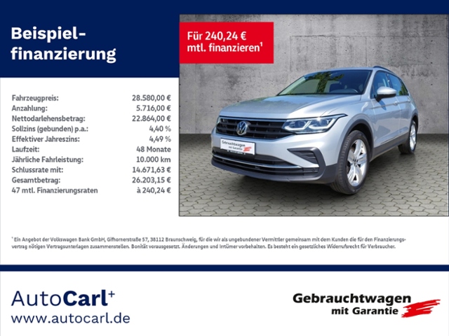 Tiguan Life 2.0TDI 4Mo DSG Standh/Navi/ACC/Carpl