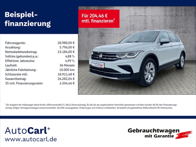 Tiguan Elegance 1.4 TSI eHybrid DSG NAV/SHZ KLIM