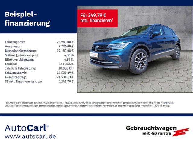 Tiguan Life 2.0 TDI NAV/SHZ/3-Zonen KLIMA LED NA