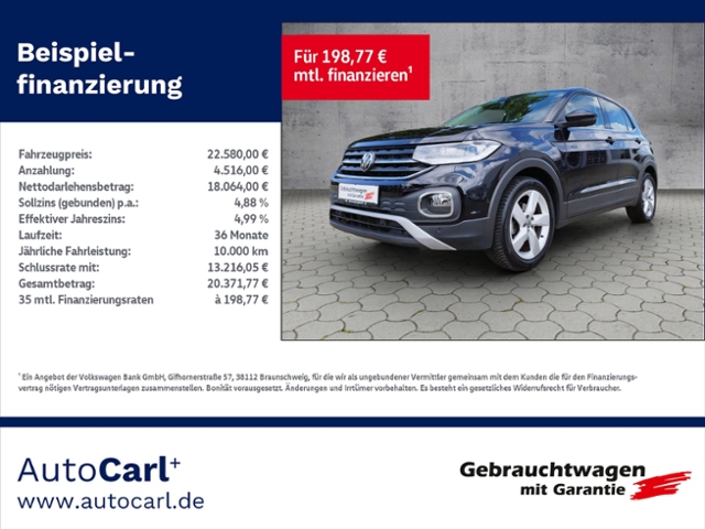 T-Cross Style 1.0 TSI DSG IQ-DRIVE/SHZ/Park KLIM