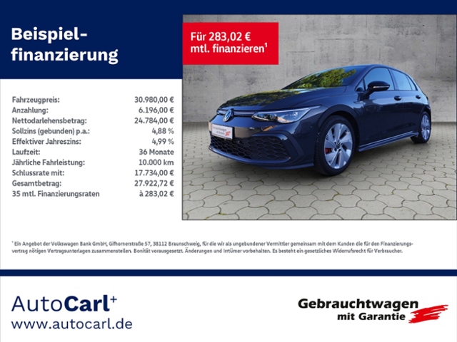 Golf VIII GTD 2.0 TDI DSG BusinessPrem./BlackSty