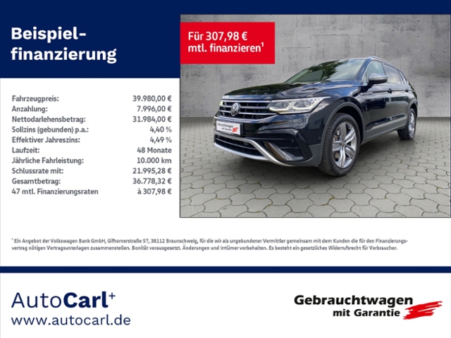Tiguan Allspace Elegance 2.0 TDI DSG 4M STH/Busi