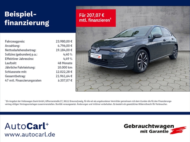 Golf VIII United 1.5 eTSI DSG STH/NAV/ACC KLIMA 