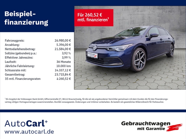 Golf VIII Variant Style 1.5 eTSI DSG BusinessPre