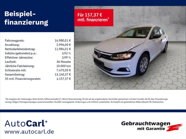 Polo Trendline 1.0 SHZ/KLIMA