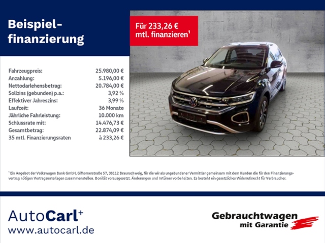T-Roc Style 1.5TSI DSG/Matrix/AHK/RFK/ACC/Carpla