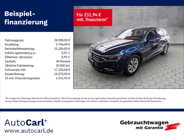 Passat Variant Business 2.0TDI DSG/Matrix/Navi/A