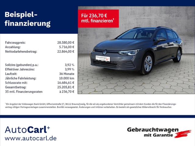 Golf VIII Variant Life 2.0 TDI DSG BusinessPrem.
