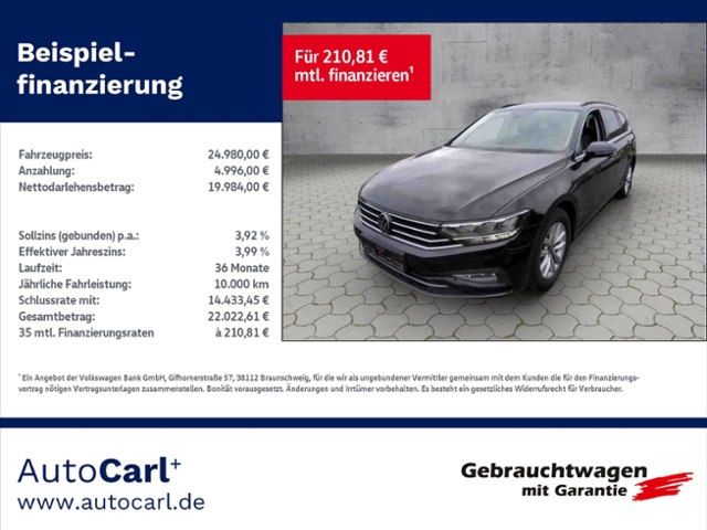 Passat Variant Business 2.0 TDI DSG NAV/SHZ KLIM