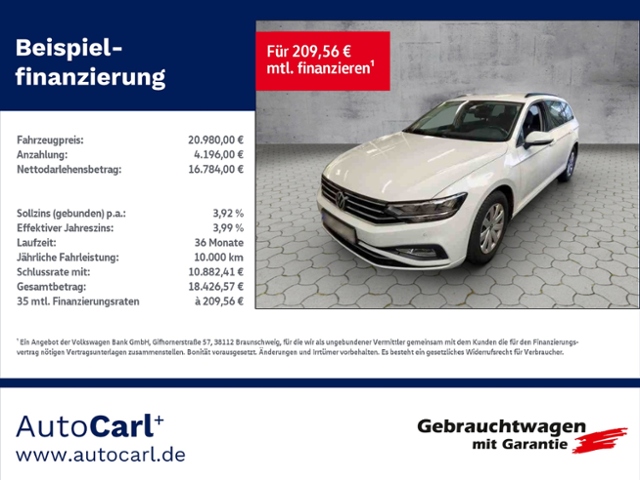 Passat Variant Business 2.0 TDI DSG NAV/SHZ KLIM