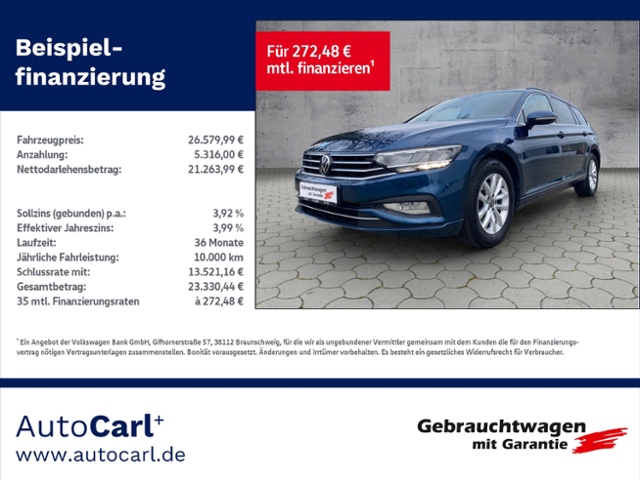 Passat Variant Business 2.0TDI DSG/AHK/Navi/RFK/