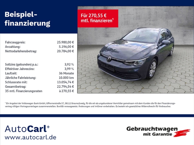 Golf VIII Variant Life 2.0 TDI DSG BusinessPrem.