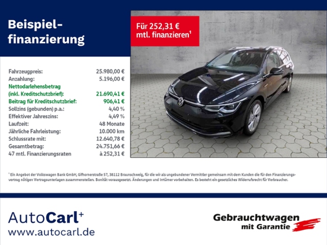 Golf VIII Variant Style 1.5 eTSI DSG Bus.Prem./I