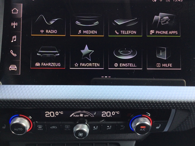 A1 Sportback advanced 25 TFSI S-tronic 2-Zonen/S