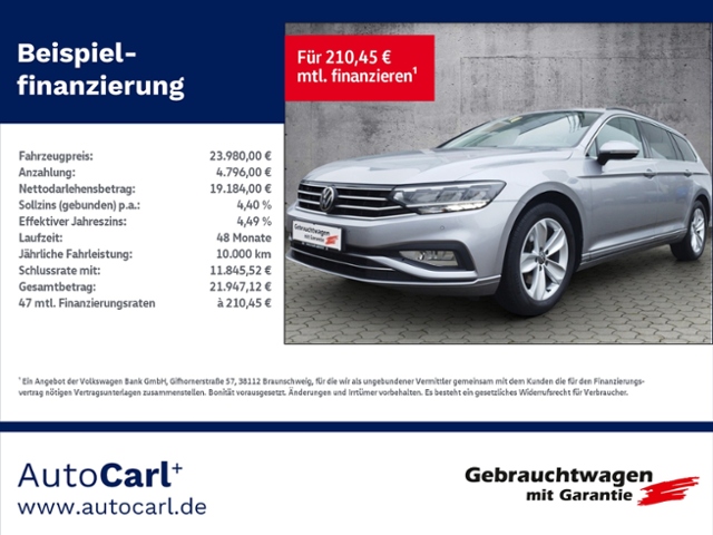 Passat Variant 2.0 TDI 4MOTION DSG Business/NAV 