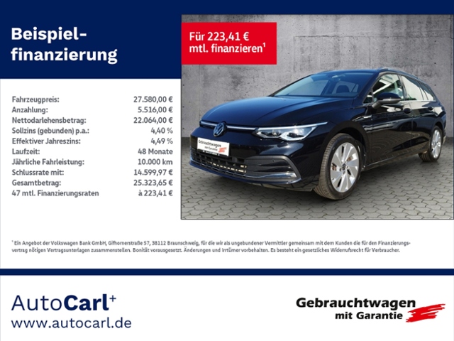 Golf VIII Variant Style 2.0 TSI DSG LED/ACC/SHZ 