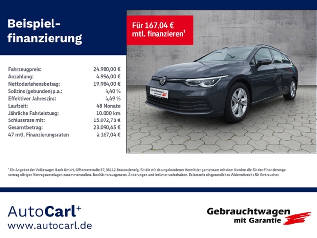 Golf VIII Variant Life 1.5 eTSI DSG BusinessPre.
