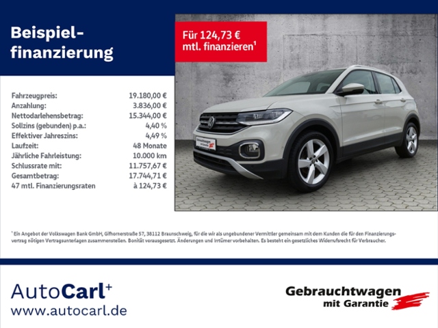 T-Cross Style 1.0 TSI NAV/Park/SHZ KLIMA LED NAV
