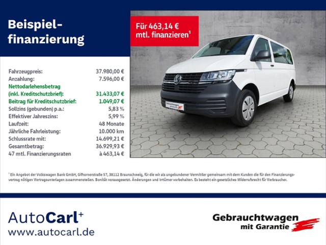 T6.1 Transporter Kombi 4MOTION 2.0TDI 9-Sitzer/Z