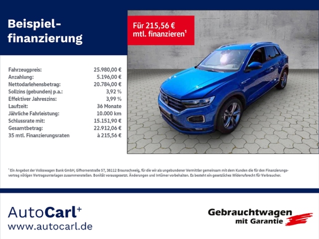 T-Roc Sport 1.5 TSI R-Line/NAV/ACC KLIMA LED NAV