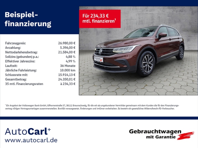 Tiguan Life 1.5TSI DSG/AHK/HuD/NAV/RFK/SHZ KLIMA