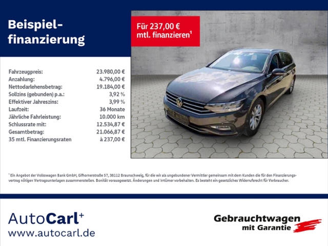 Passat Variant Business 2.0 TDI DSG NAV/SHZ KLIM