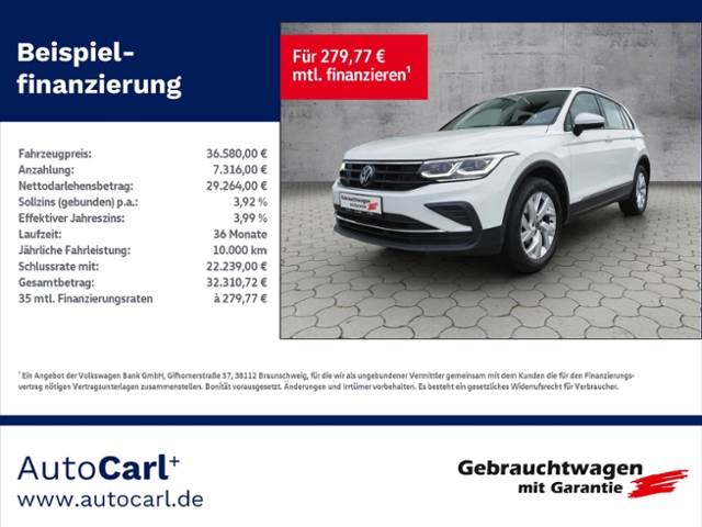Tiguan Life 2.0 TDI 4Motion DSG BusinessPrem. KL
