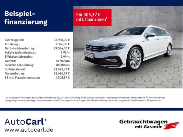 Passat Variant Elegance 2.0 TDI 4M DSG R-Line Al