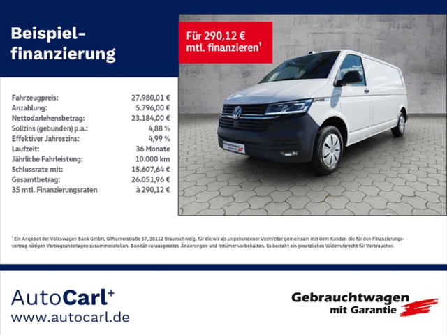 T6.1 Kasten EcoProfi lang 2.0 TDI LED/SHZ KLIMA