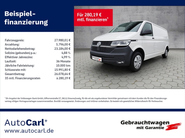 T6.1 Kasten EcoProfi lang 2.0 TDI LED/SHZ KLIMA