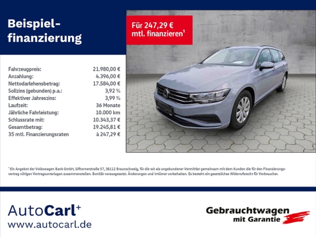 Passat Variant 2.0 TDI DSG GRA KLIMA LED