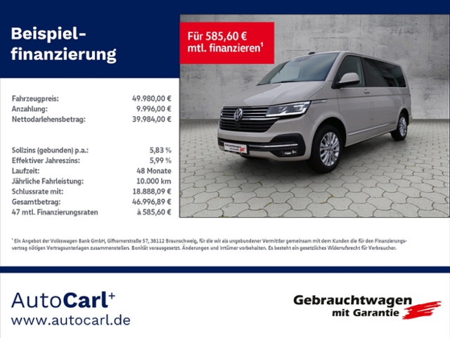 Multivan T6.1 Generation Six 2.0 TDI DSG KLIMA L