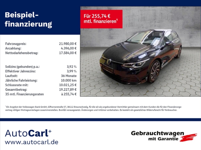 Golf VIII United 1.0 eTSI DSG LED+/ACC KLIMA NAV