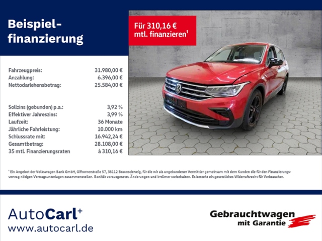 Tiguan Urban Sport 2.0 TSI 4Motion DSG KLIMA LED