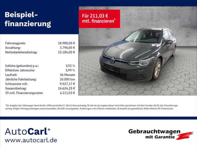 Golf VIII Variant Life 2.0 TDI DSG BusinessPrem.