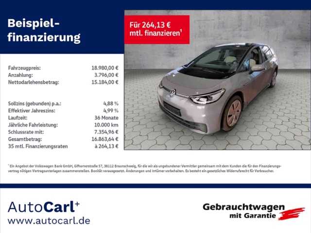 ID.3 Pro Family STH/NAV/SHZ/PANO KLIMA LED NAVI