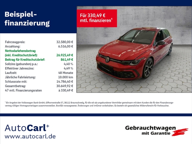 Golf VIII GTD 2.0 TDI DSG BusinessPrem./STH KLIM