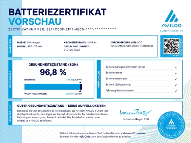 ID.7 Pro 82kWh DCC/PANO/EL.SITZ/H&K/360°