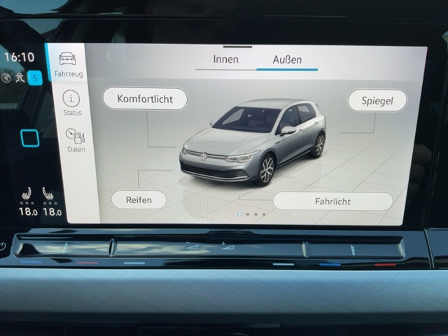 Golf VIII Life 1.0 eTSI DSG STH/NAV/APP/RFK/ACC