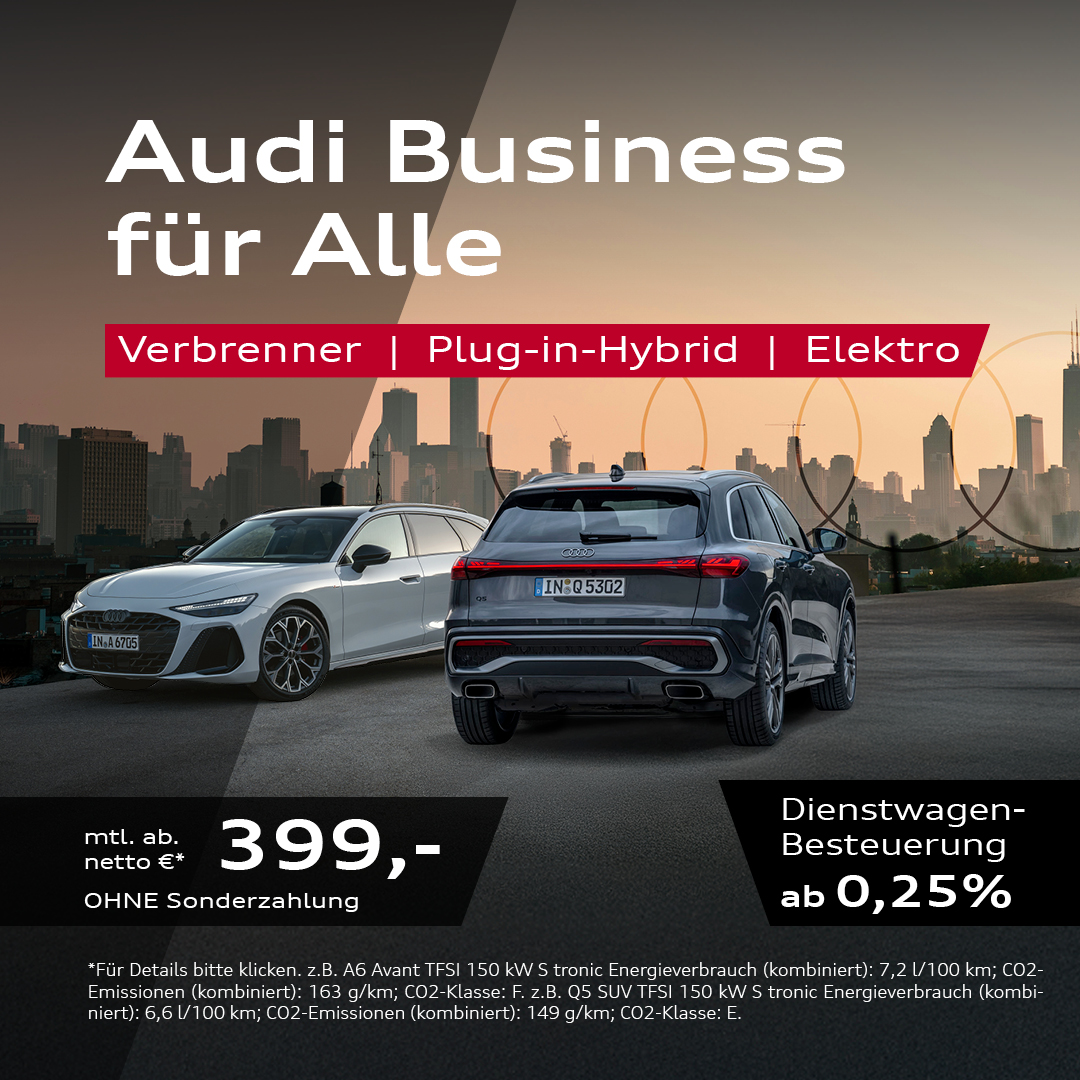 Beitragsbild Audi Business