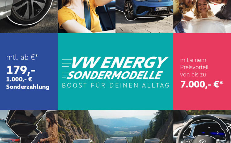  VW ENERGY Sondermodelle