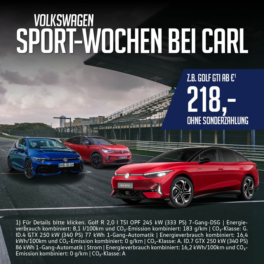 Volkswagen Sport-Wochen